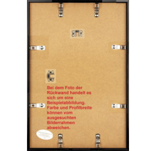 Rückseite eines Bilderrahmens mit Aufhängern