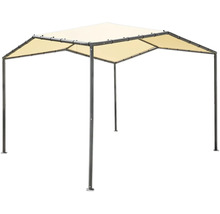 Pavillon mit Metallgestell und Stoffdach