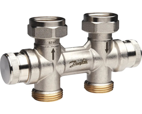 Danfoss Logo Verteilerarmatur für Heizungsanlagen
