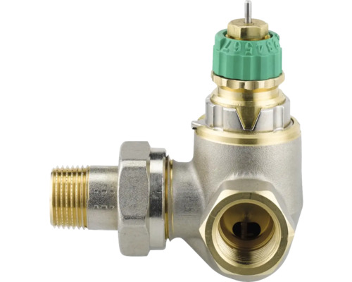 Vanne de régulation de radiateur avec débit préréglable