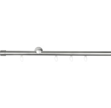 Tringle à rideaux avec accessoires pour la suspension des rideaux