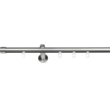 Tringle à rideaux avec supports et glisseurs