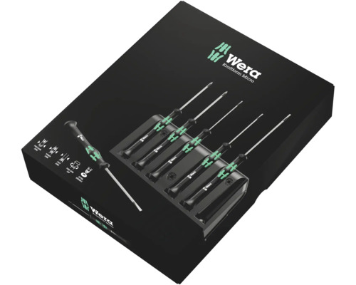 Wera Kraftform Micro Schraubendrehersatz im Set