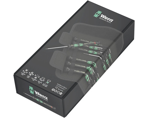 Jeu de tournevis Wera Kraftform Micro dans son emballage