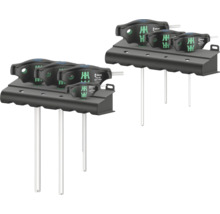 Mehrere Innensechskantschlüssel mit Halterung