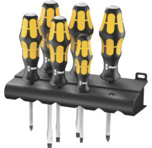 Six tournevis Wera avec support