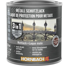 HORNBACH Metallschutzlack 3in1 matt silbergrau 250 ml-thumb-2