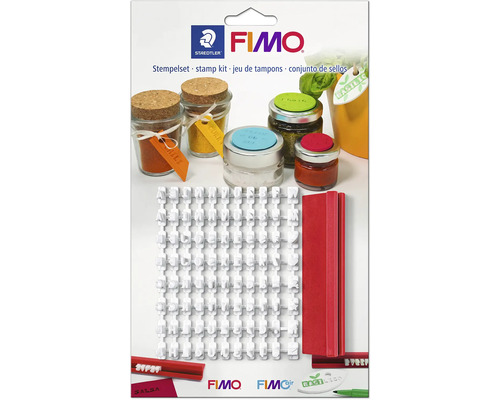 Kit de tampons FIMO avec 88 caractères
