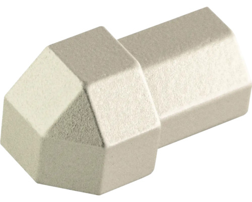 Angle extérieur DURAL Duraplus Diamond beige 1 x 11 mm Embout de poteau de barrage en plastique