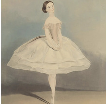 Gemälde einer Ballerina in Tanzpose