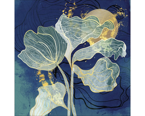 Glasbild In The Moonlight II 50x50 cm