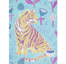 Tableau sur toile Vegan Tiger 30x40 cm