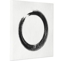 Wandbild mit Kreisform, abstrakte Kunst
