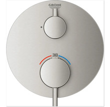 Robinet de douche avec thermostat GROHE Atrio supersteel mat 24138DC3-thumb-2