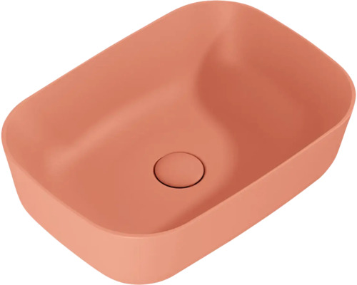 ELITA Aufsatzwaschbecken Reni 45,5 x 32,5 cm terra pink matt 146081