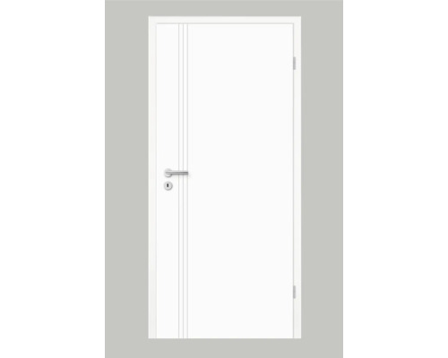Porte d'intérieur Pertura Tilda 16 laque blanche 86,0x198,5 cm droite