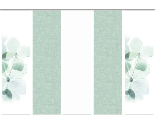 Panneau japonais avec motif floral