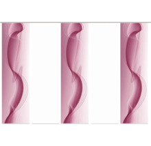 Trois panneaux japonais avec motif ondulé