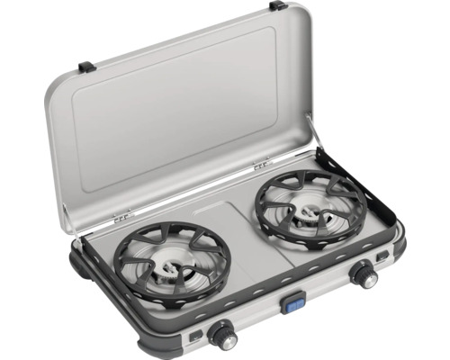Camping Kitchen Campingaz MAXI CV Doppelkocher mit Deckel für den Aussenbereich