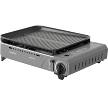 Tragbarer Gasgrill mit Grillplatte