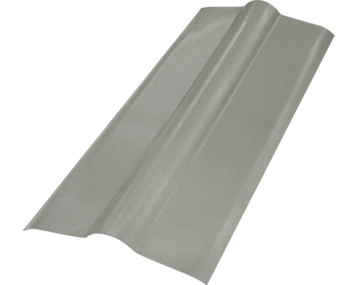 Gutta Guttanit+ Firsthaube beton 1050 mm x 220 mm x 220 mm x 2,25 mm Profilplatte aus Kunststoff für den Aussenbereich