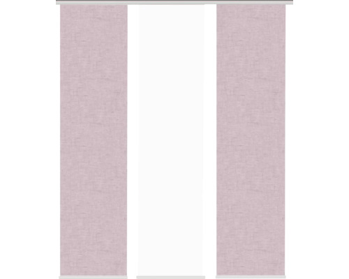 Panneau japonais aspect lin pour la décoration de fenêtre