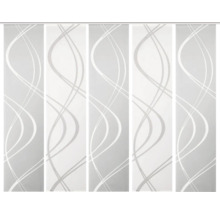 Panneaux japonais avec motif ondulé pour la décoration de fenêtre