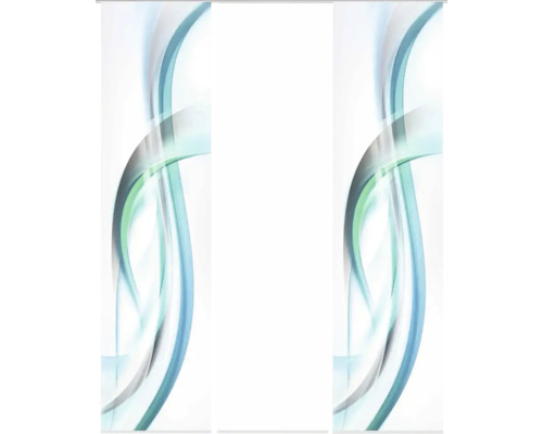 Motif de vagues abstraites pour stores enrouleurs