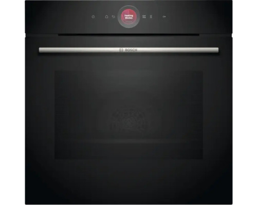 Bosch Einbaubackofen mit Bedienfeld und Logo
