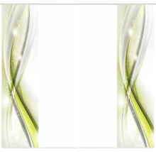 Tissu de store enrouleur avec motif de vagues abstraites pour la décoration de fenêtre