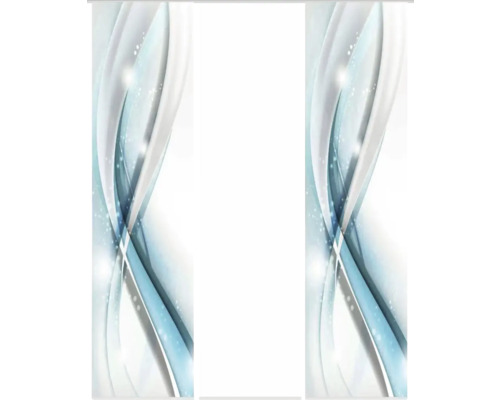 Art abstrait avec des lignes ondulées