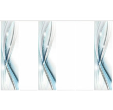 Motif abstrait avec des vagues bleues et grises