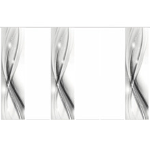 Papier peint abstrait avec motif ondulé