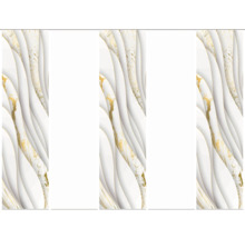 Panneau décoratif avec structure en marbre et motif ondulé