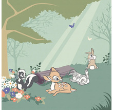 Illustration von Bambi und seinen Freunden im Wald
