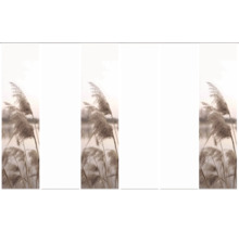 Motif décoratif de roseau pour les bandes de protection visuelle