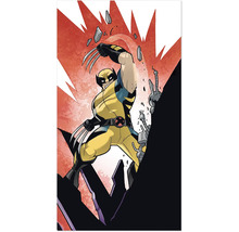 Illustration von Wolverine mit ausfahrbaren Klauen