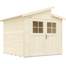 Gartenhaus weka 226 Gr. 2 inkl. Fußboden 267 x 261 cm natur