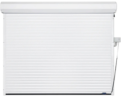 Volet roulant blanc pour fenêtres et portes