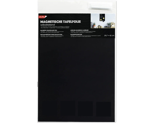 Film tableau magnétique autocollant au format 29,7 x 42 centimètres