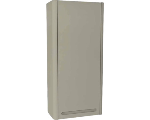 Hängeschrank mit 1 Tür Devo Gloria 2.0 links BxHxT 40x86x21 cm stone grey supermatt glatt