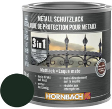 HORNBACH Metallschutzlack 3in1 matt dunkelgrün 250 ml-thumb-0