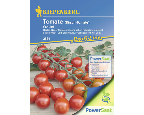 Tomate cerise Crokini, F1 Kiepenkerl PowerSaat graines de légumes hybrides
