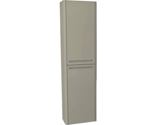 Hängehochschrank mit 2 Türen Devo Gloria 2.0 rechts BxHxT 40x172x33 cm stone grey supermatt glatt