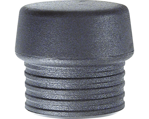 Tête de frappe Wiha mi-souple noire pour marteaux non-destructifs Safety taille 30 Capuchon de protection en plastique