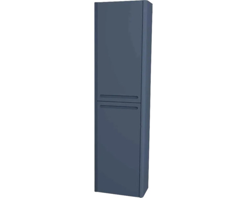 Hängehochschrank mit 2 Türen und Wäschekorb Devo Gloria 2.0 links BxHxT 40x172x33 cm perfect touch parisian blue glatt