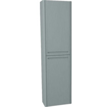 Hängehochschrank mit 2 Türen und Wäschekorb Devo Gloria 2.0 rechts BxHxT 40x172x33 cm fjord geriffelt