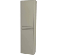 Hängehochschrank mit 2 Türen Devo Gloria 2.0 links BxHxT 40x172x33 cm stone grey supermatt glatt