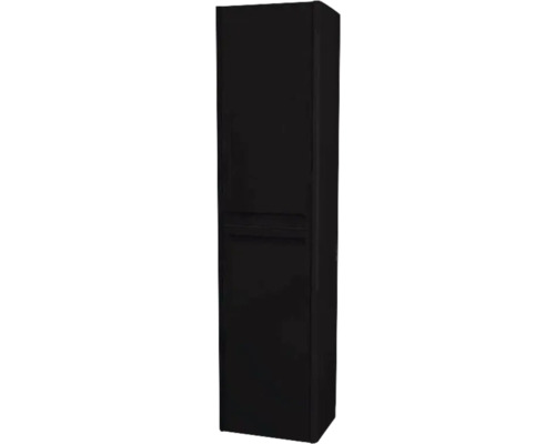 Hängehochschrank mit 2 Türen Devo Gloria 2.0 rechts BxHxT 40x172x33 cm perfect touch black glatt