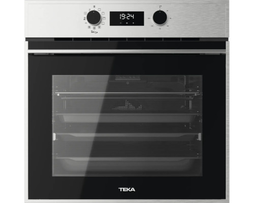 Four TEKA HSB646 volume utile 70 l dimensions lxhxp 595 mm x 595 mm x 537 mm Four encastrable en acier inoxydable avec affichage numérique et boutons de commande